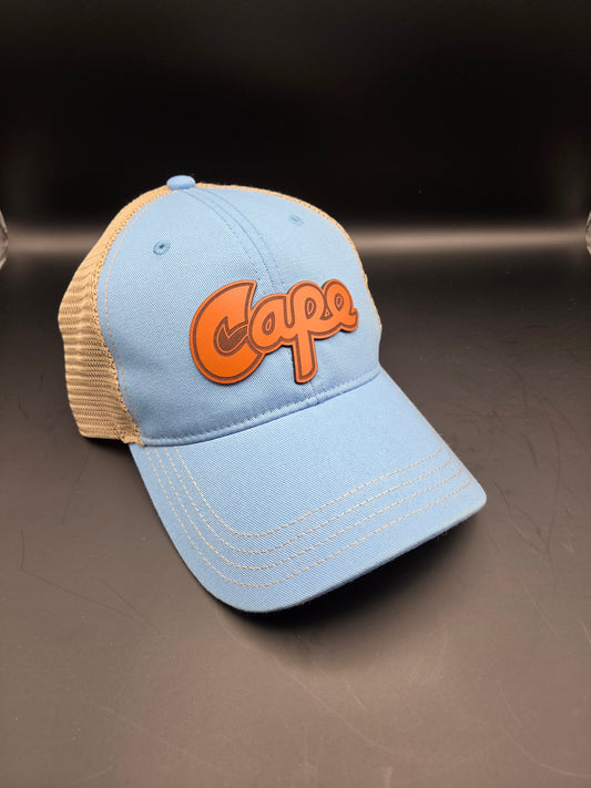Cape Hat - Blue/Khaki