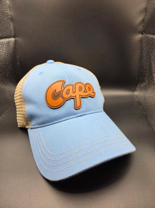 Cape Hat - Blue/Khaki