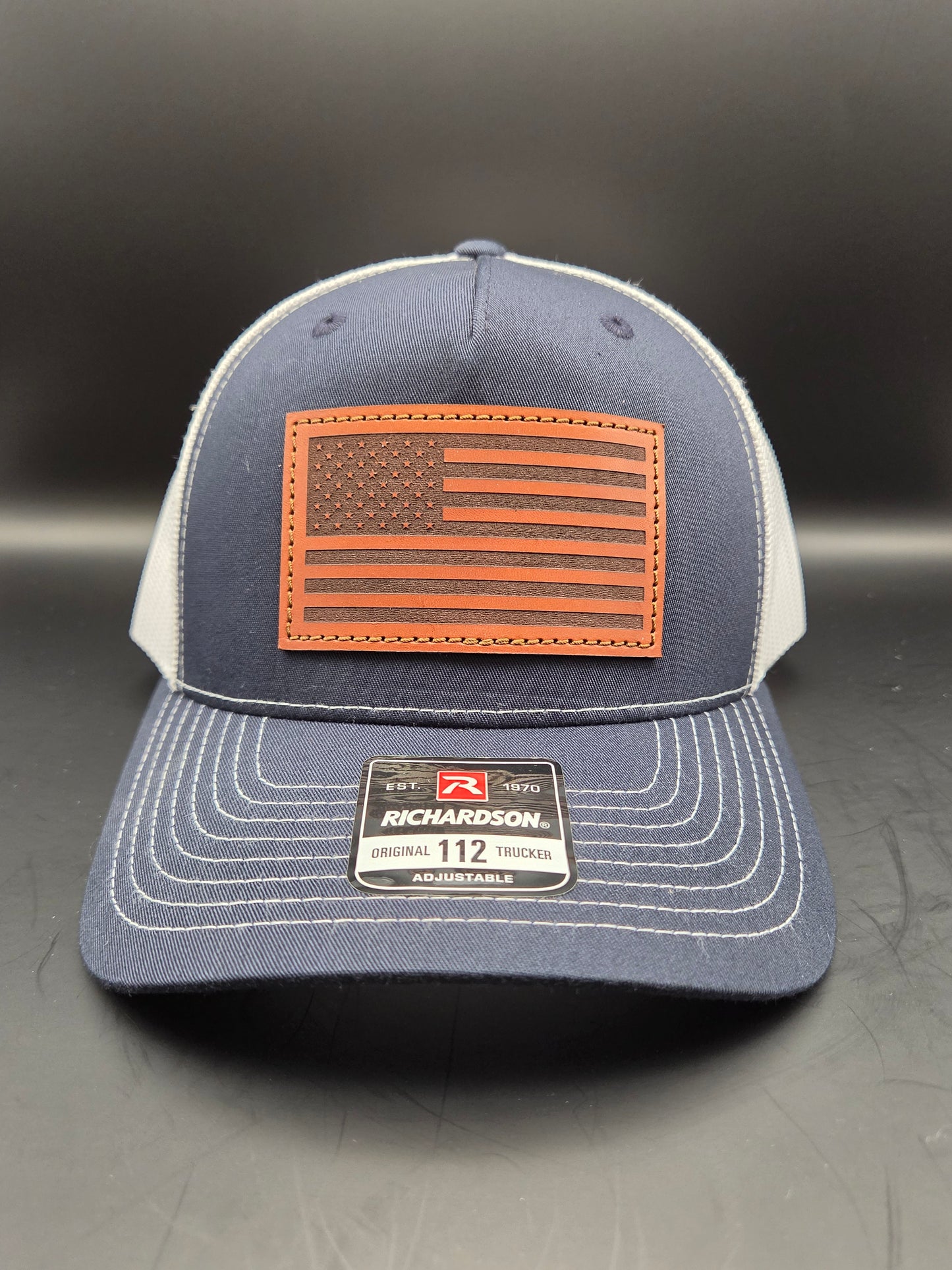 USA Flag - Navy/White