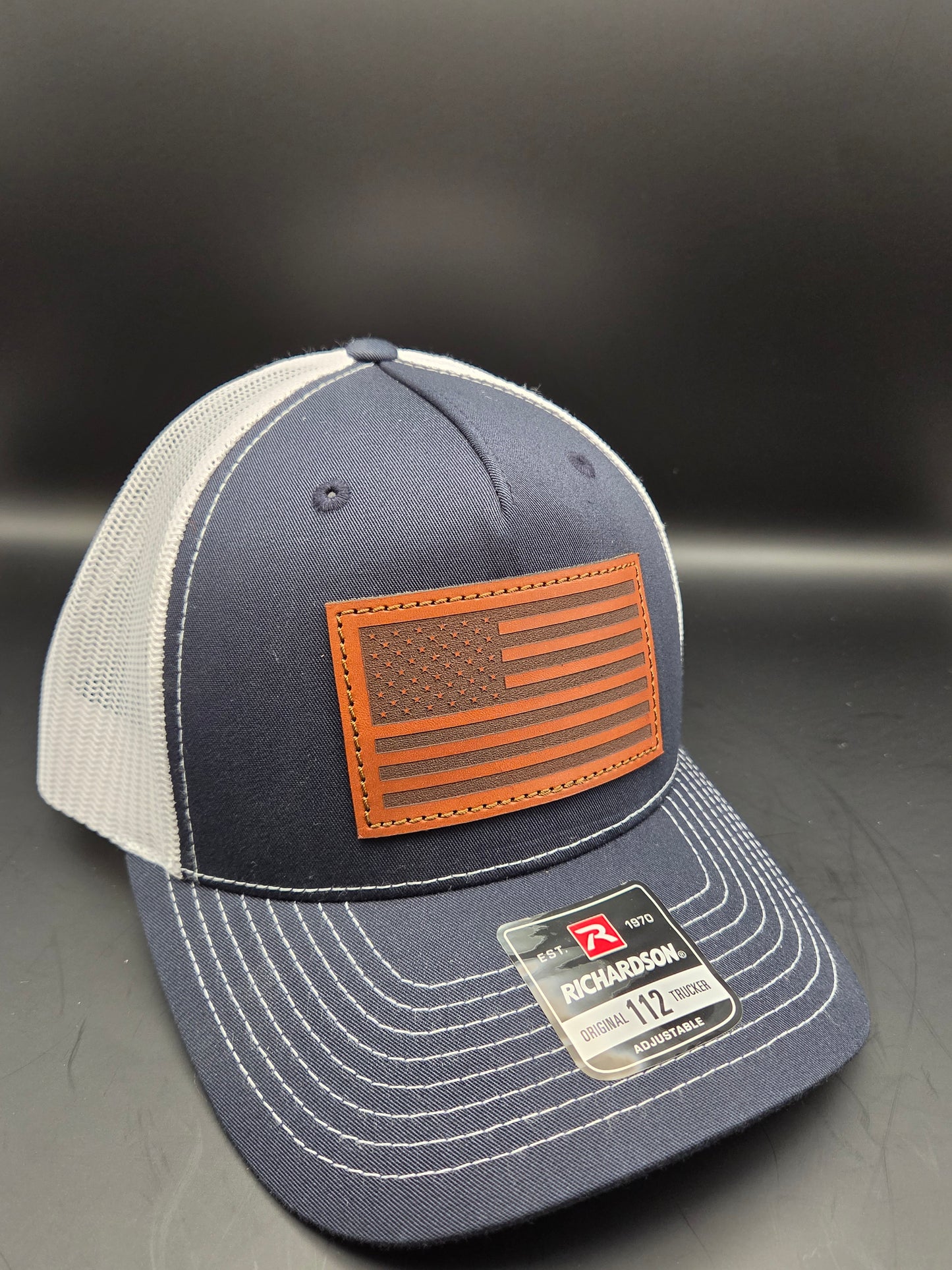 USA Flag - Navy/White