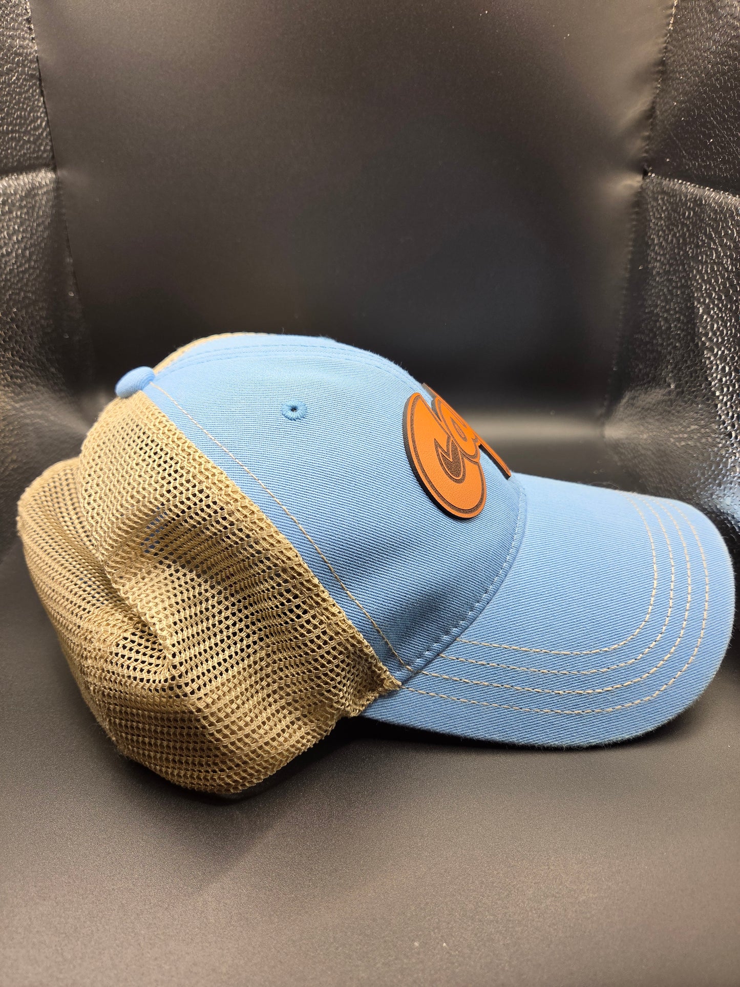 Cape Hat - Blue/Khaki