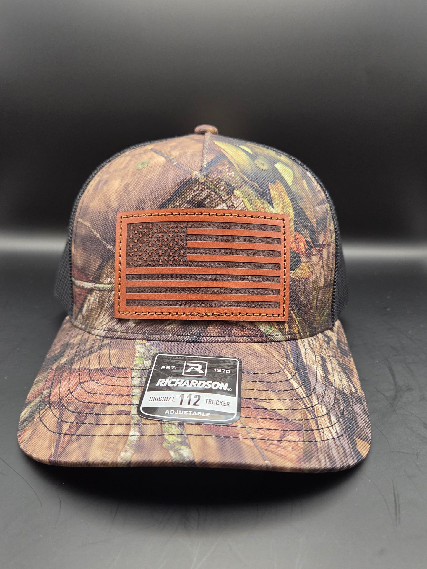 USA Flag - Mossy Oak Camo