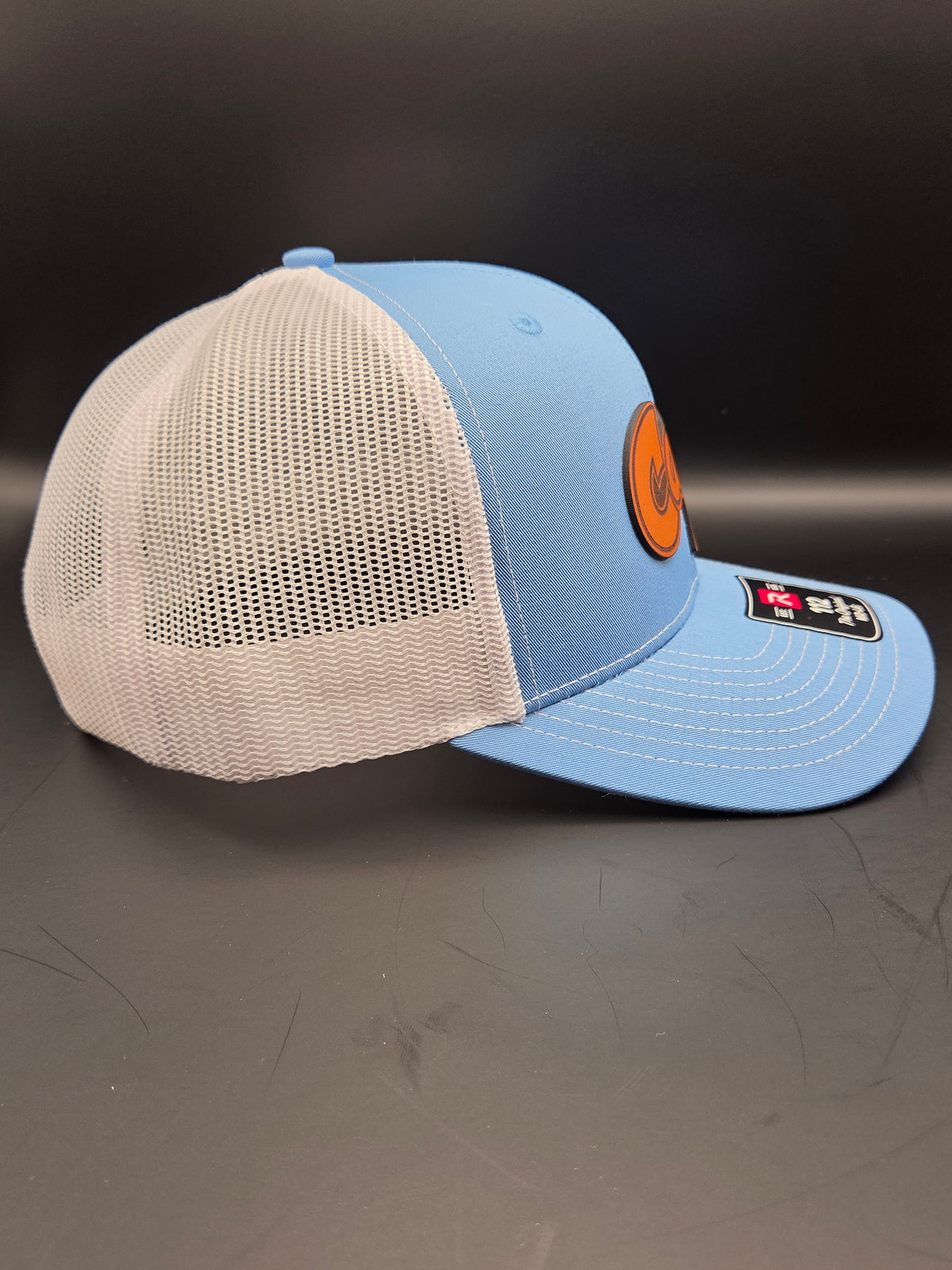 Cape Hat -  Blue/White