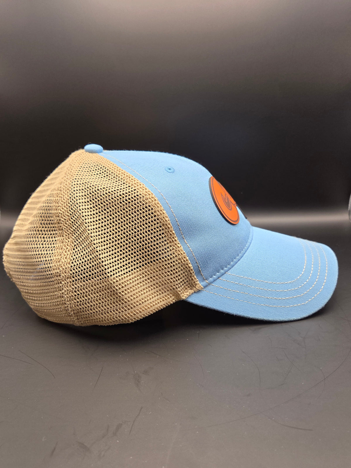 Cape Hat - Blue/Khaki